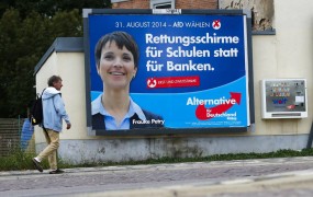 Volitve na Saškem evroskeptični AfD obetajo prvi vstop v deželni parlament 