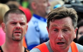 Agonija in ekstaza maratonca Boruta Pahorja