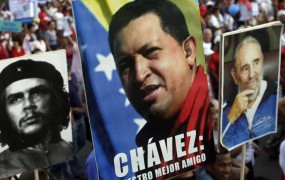 Castro praznik dela posvetil »najboljšemu prijatelju« Kube Hugu Chavezu