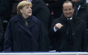 Hollande in Merklova upata v dogovor o proračunu na vrhu EU
