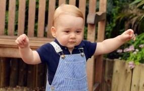 Ob prvem rojstnem dnevu objavili fotografijo princa Georgea