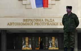 Krimski parlament zaprosil za vključitev v Rusko federacijo