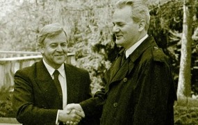 Milan Kučan in Miloševićev zaupnik v Sloveniji 