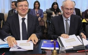Nobelovo nagrado za EU bodo prevzeli Van Rompuy, Barroso in Schulz