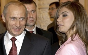 Kremelj zanika Putinovo skrivno poroko z olimpijsko telovadko Kabajevo
