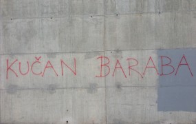 Kučan baraba, pravi grafit v Stožicah