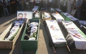 V Siriji množično grobišče žrtev Islamske države