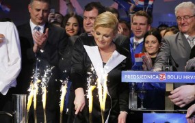V tesni tekmi Kolinda Grabar Kitarović postala nova hrvaška predsednica