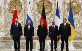 Putin po pogajanjih v Minsku napovedal premirje v Ukrajini