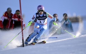 Tina Maze danes še po slalomsko medaljo