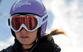 Psihično izpraznjena Mazejeva je pred slalomom komaj dihala