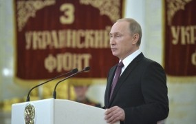 Putin je zaprtje plinske pipice vzhodu Ukrajine primerjal z genocidom