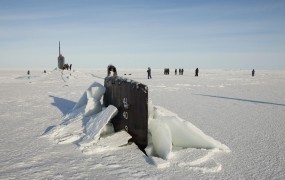 Obseg arktičnega morskega ledu za zimski čas rekordno nizek