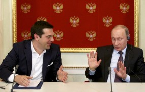 Putin: Grčija ni zaprosila Rusije za finančno pomoč