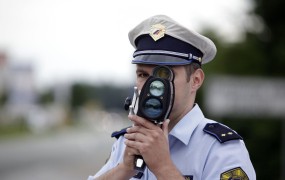 Policisti bodo danes izvedli prvi maraton nadzora hitrosti