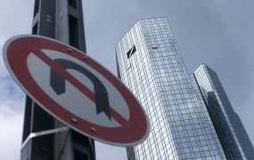 Policijska preiskava na sedežu Deutsche Bank v Frankfurtu