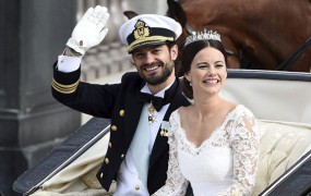 Še ena poroka na švedskem dvoru: princ Carl Philip je vzel Sofio