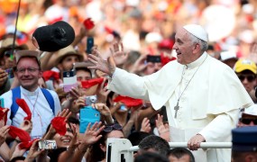 Papež na obisku v Andih