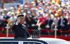 Kitajski predsednik na vojaški paradi napovedal zmanjšanje kitajske vojske