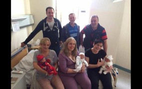 Na Irskem tri sestre rodile na isti dan v isti bolnišnici