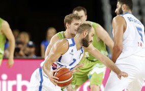 Grki premočan nasprotnik za slovenske košarkarje