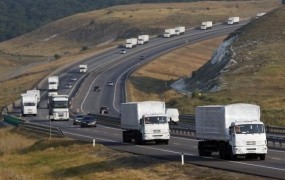 Hrvaški tovornjaki znova brez težav v Srbijo