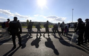 Danes pričakovati nove prihode migrantov v Slovenijo