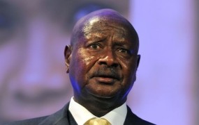 Ugandski predsednik dobil še peti mandat, kandidat opozicije v priporu