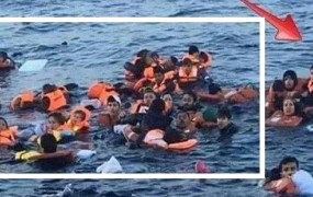 Tuji novinarji plačevali migrantom, da zaigrajo utapljanje