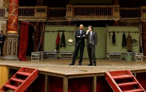 Obama na odru Shakespearovega gledališča