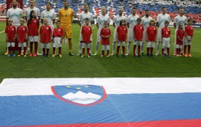 Slovenski nogometaši danes proti Švedom