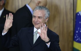 Tudi začasni brazilski predsednik naj bi bil vpleten v korupcijsko afero Petrobras
