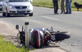 Smrt 23-letne motoristke v Satahovcih