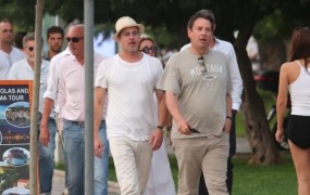 Presenečeni Šibenčani: Je to Brad Pitt? Kje je Angelina?!