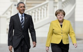 Obama na obisku pri Angeli Merkel: Trump prihaja, kaj pa zdaj?