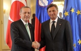 Pahor danes pri Erdoganu