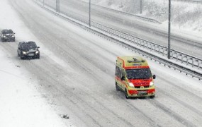 Slovenija jutri dobi pošiljko snega: od 10 do 20 cm po večini države