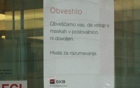 Ni šala! V Ljubljani prepovedali nošenje burk!