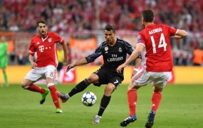 Ronaldo v Münchnu v zgodovino s 100. golom na evropskih tekmah