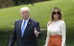 Donald in Melania gresta v svet: gostitelji dobili navodila, kako ravnati s Trumpom