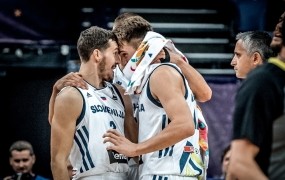 Slovenci proti Latvijcem po sedmo zmago in polfinale eurobasketa!