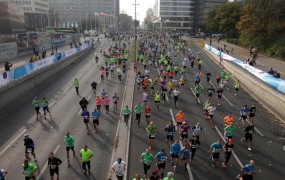 Organizatorji ljubljanskega maratona hočejo rekord, sončno vreme jim lahko pokvari načrte