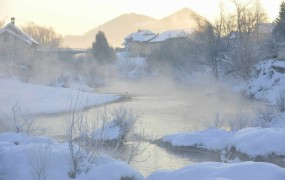 Smo v najbolj ledenem tednu te zime: danes zjutraj v Ratečah minus 15 stopinj Celzija