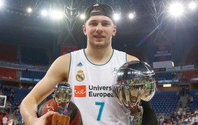 Luka Dončić z Realom še prvak Španije, zdaj pa na nabor lige NBA!