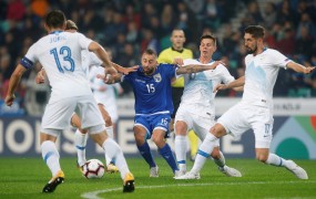 Slovenija še naprej brez zmage v ligi narodov, v Stožicah proti Cipru le do točke