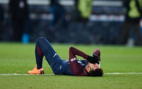 PSG v šoku: Neymar zaradi poškodbe pred aprilom ne bo mogel igrati