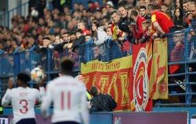 Črnogorci kaznovani zaradi rasističnega žaljenja angleških nogometašev