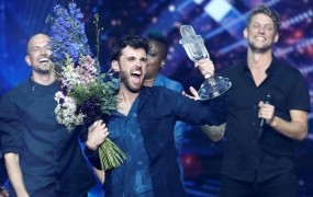 Evrovozijska zmaga Nizozemski, Zala in Gašper osvojila 13. mesto (VIDEO)