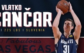 Še en Slovenec gre v NBA: Vlatko Čančar sklenil pogodbo z Denverjem