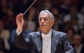 Slavni dirigent Zubin Mehta na svoji poslovilni turneji nocoj tudi v Ljubljani